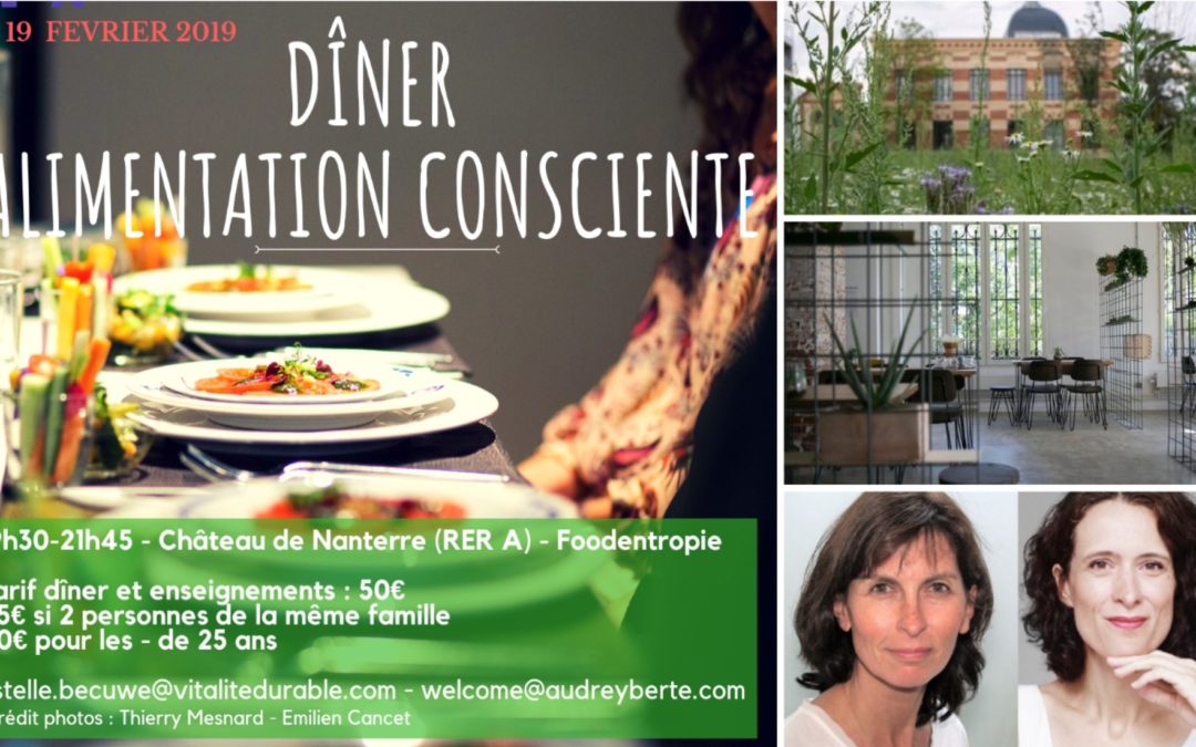 Dîner conscience et nutrition